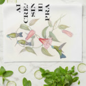 Bijbelscriptie Christelijke inspiratie Theedoek (Gevouwen)