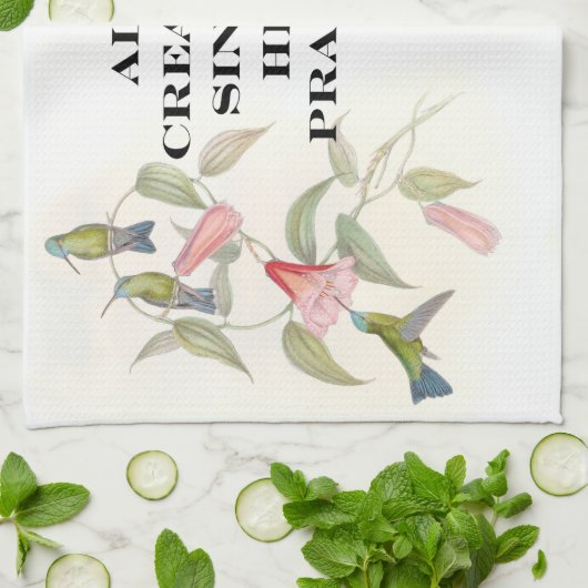 Bijbelscriptie Christelijke inspiratie Theedoek (Gevouwen)