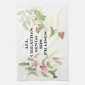 Bijbelscriptie Christelijke inspiratie Theedoek (Verticaal)