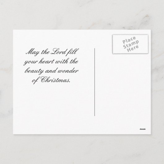 Bijbelscriptie James 1:17 - kerstBriefkaart Feestdagenkaart (Achterkant)