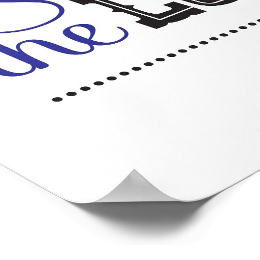 Bijbelscriptie poster Ik en mijn huis Joshua 24 (Hoek)