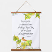 Bijbelscriptprotheses 11 Hummingbird Tree Hangend Wandkleed (Voorkant)