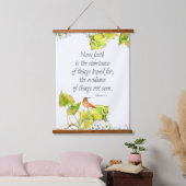 Bijbelscriptprotheses 11 Hummingbird Tree Hangend Wandkleed (Slaapkamer)