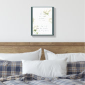 Bijbelscripts Aanmoedigingscitaten Witte aanjager Canvas Afdruk (Insitu (Slaapkamer))