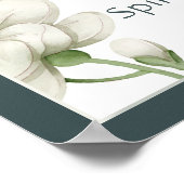 Bijbelscripts Aanmoedigingscitaten Witte aanjager Poster (Hoek)