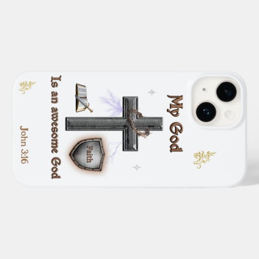 Bijbelscripts Case-Mate iPhone Case (Achterkant (horizontaal))