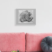 Bijbelscripts Inspirerend Canvas Afdruk (Insitu (Woonkamer))