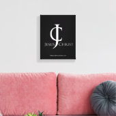 Bijbelscripts Inspirerend Canvas Afdruk (Insitu (Woonkamer))