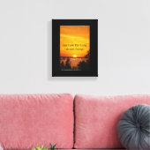 Bijbelscripts Inspirerend Canvas Afdruk (Insitu (Woonkamer))