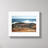 Bijbelscripts Inspirerend Canvas Afdruk (Voorkant)