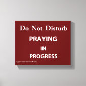 Bijbelscripts Inspirerend Canvas Afdruk (Voorkant)