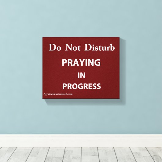 Bijbelscripts Inspirerend Canvas Afdruk (Insitu (Houten vloer))