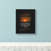 Bijbelscripts Inspirerend Canvas Afdruk (Insitu (Houten vloer))