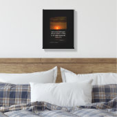 Bijbelscripts Inspirerend Canvas Afdruk (Insitu (Slaapkamer))