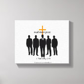 Bijbelscripts Inspirerend Canvas Afdruk (Voorkant)
