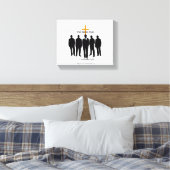 Bijbelscripts Inspirerend Canvas Afdruk (Insitu (Slaapkamer))