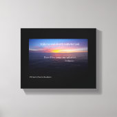 Bijbelscripts Inspirerend Canvas Afdruk (Voorkant)