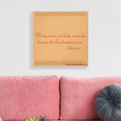 Bijbelscripts Inspirerend Canvas Afdruk (Insitu (Woonkamer))