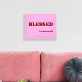 Bijbelscripts Inspirerend Canvas Afdruk (Insitu (Woonkamer))