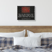 Bijbelscripts Inspirerend Canvas Afdruk (Insitu (Slaapkamer))