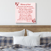 Bijbelscripts Inspirerend Canvas Afdruk (Insitu (Slaapkamer))