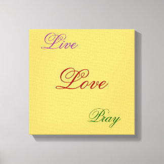 Bijbelscripts Inspirerend Canvas Afdruk