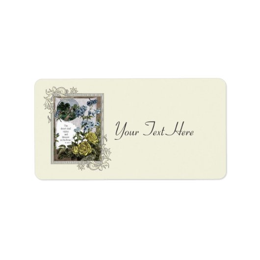 bijbelscripts met Rozen Etiket (Voorkant)