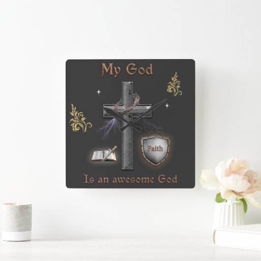 Bijbelscripts Vierkante Klok (Huis)