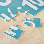 Bijbelscripts zijn nog steeds en weten dat ik God  Legpuzzel (Zijkant)