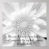 Bijbelse aanmoediging Romans 8:18 poster (Voorkant)