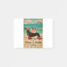 Bijbelse Beach Life Joy Dachshund