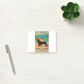 Bijbelse Beach Life Joy Dachshund Post-it® Notes (Kantoor)