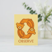 Bijbelse Beren ~ Zie scripts 2 Briefkaart (Staand voorkant)