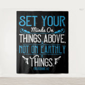 Bijbelse boomstammen wandkleed (Voorkant)