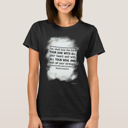 Bijbelse Christelijke kerk God Jesus Religieuze G T-shirt (Voorkant)