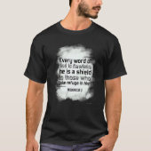 Bijbelse Christelijke kerk God Jesus Religieuze G T-shirt (Voorkant)