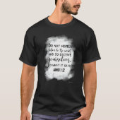 Bijbelse Christelijke kerk God Jesus Religieuze G T-shirt (Voorkant)