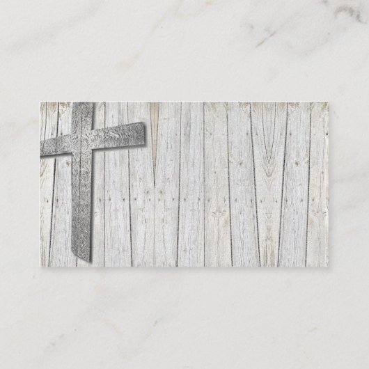 Bijbelse Christelijke Lichte Visitekaartjes van Go (Achterkant)