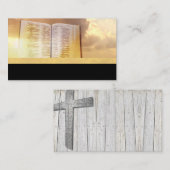 Bijbelse Christelijke Lichte Visitekaartjes van Go (Voorkant / Achterkant)