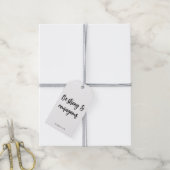 Bijbelse decoratie voor afstudeerfeest cadeaulabel (Met Touw)