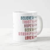 Bijbelse Deugden Grote Koffiekop (Voorkant rechts)