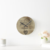 Bijbelse Filippijnen 4:13 Ronde Klok (Huis)