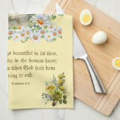 Bijbelse handdoek Hij heeft alle dingen mooi gemaa (Quarter Fold)