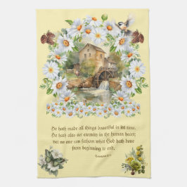 Bijbelse handdoek Hij heeft alle dingen mooi gemaa