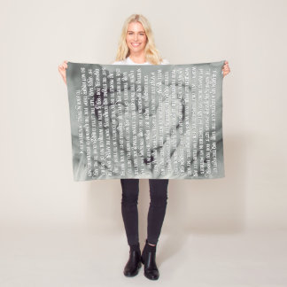  Bijbelse herinnering Fleece Deken