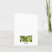 Bijbelse inspirerend koers kaart (Achterkant)