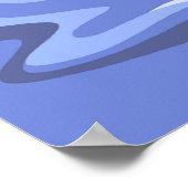 Bijbelse Jonah en de walvisoceaan scene Poster (Hoek)