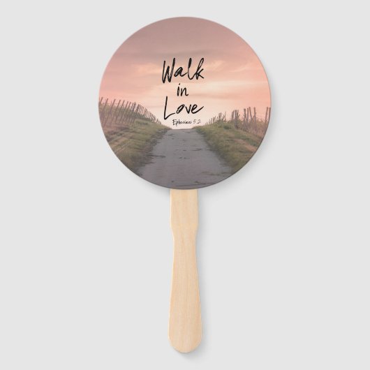 Bijbelse kerk handwaaier (Voorkant)