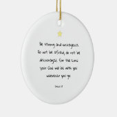 Bijbelse kerstcadeautjes stimuleren keramisch ornament (Rechts)