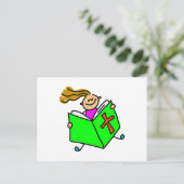 Bijbelse Kind Briefkaart (Staand voorkant)